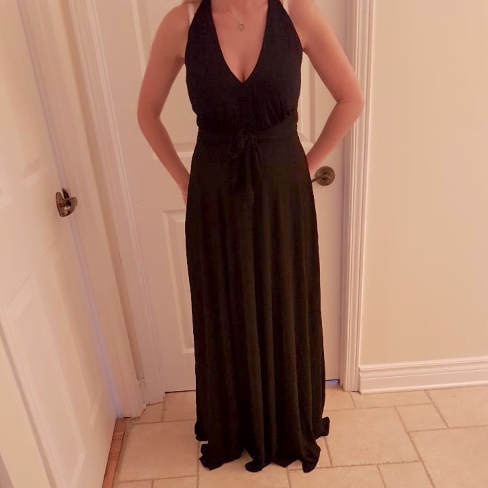 Marciano black gown